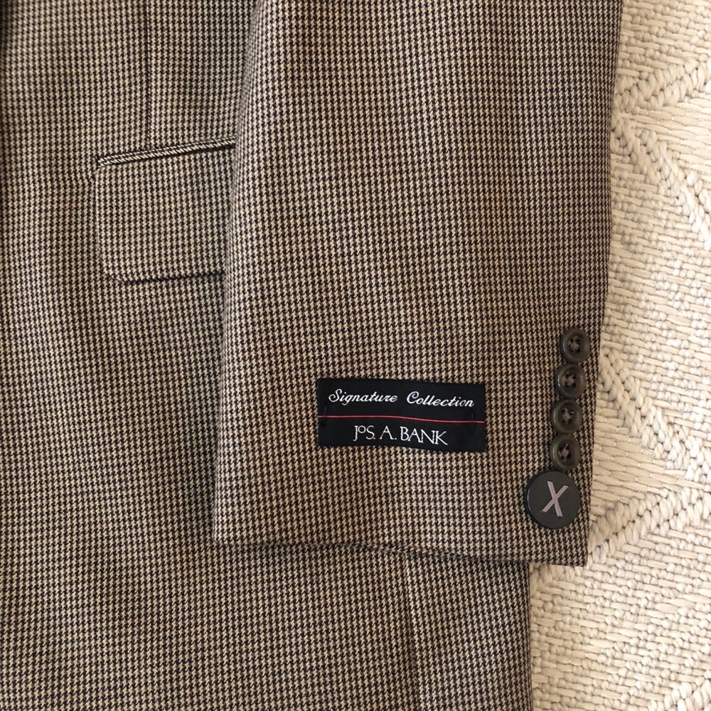Jos A Bank Signature Sport Coat size 42 Lg - Picture 2 of 8